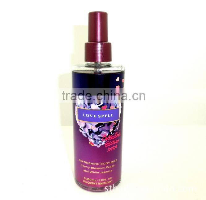 300ml body care splash long lasting perfumes smell body mist 10 different perfum for choice