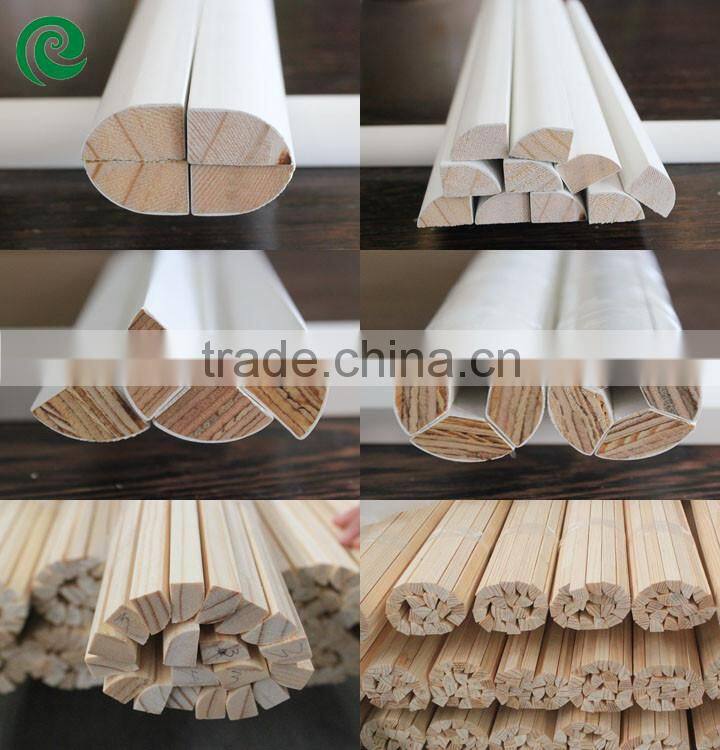 Floor Decoration Primer Wooden Shoe Moldings