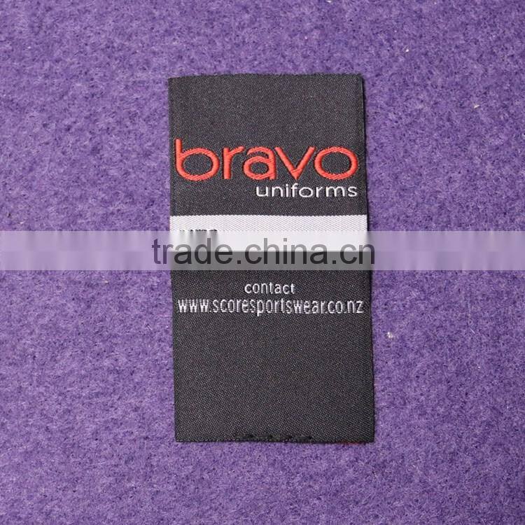 2016 Custom Various Garments Satin Labels Woven Clothing Label