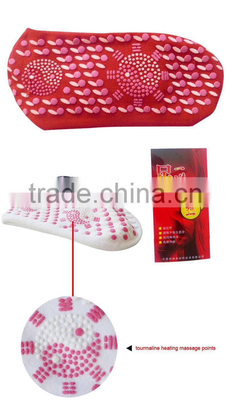 Warm negative ions new products tourmaline sock