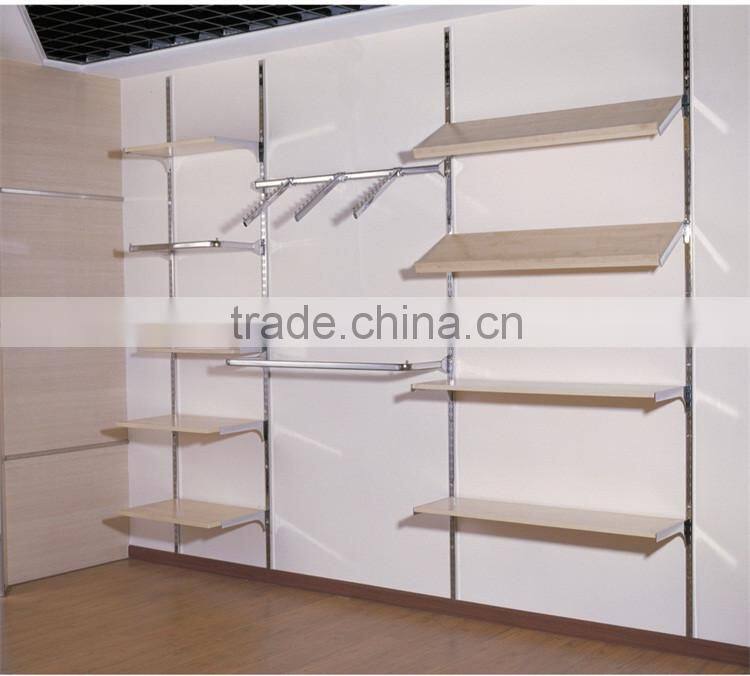 DIY Display Rack , Hanger + Brackets + Flat Shelf + Slotted Post