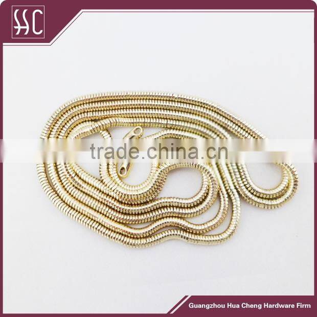 handbag pole chain for bag metal snake chains bag hardare Guangzhou China