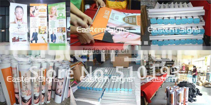 Portable Black Roll Up Banner