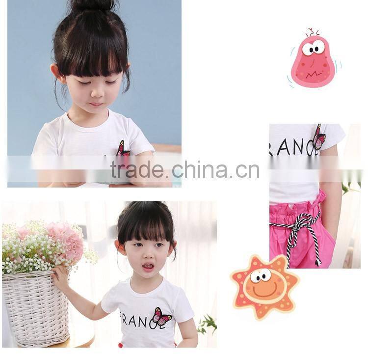 New Three Colors Summer Kids Clothes Children Shirts and Short Pants Sets