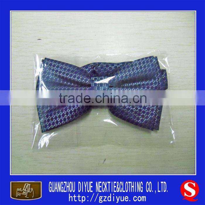 Newest hot sell fashion hiphop natural custom wood polka dot bow tie