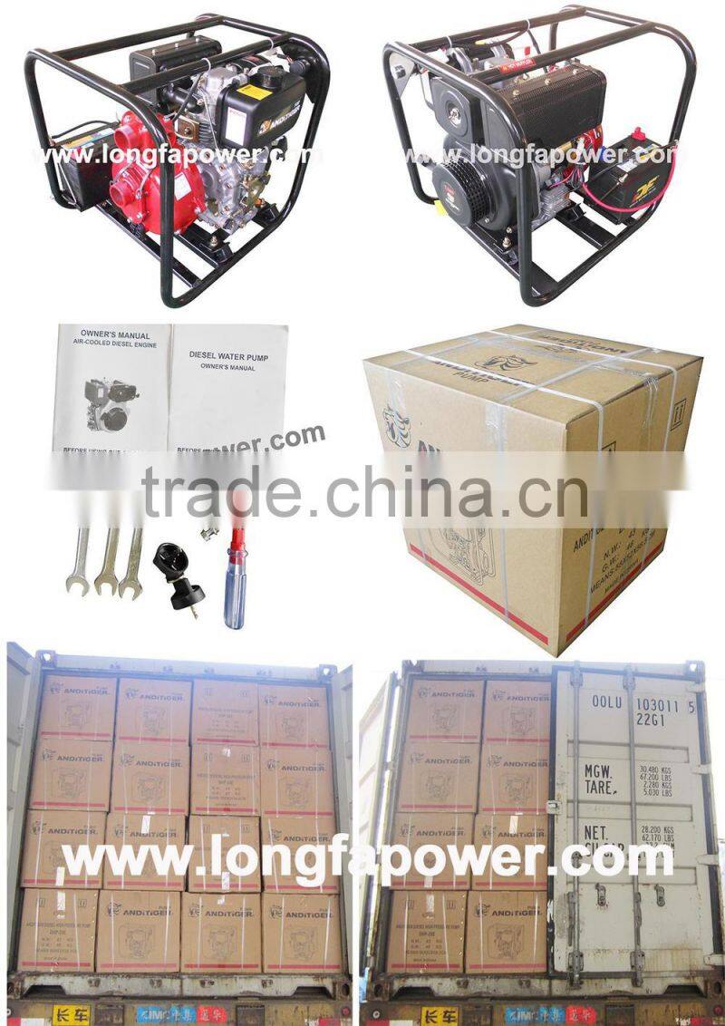 fire fighting high pressure 2 inch Diesel Pump