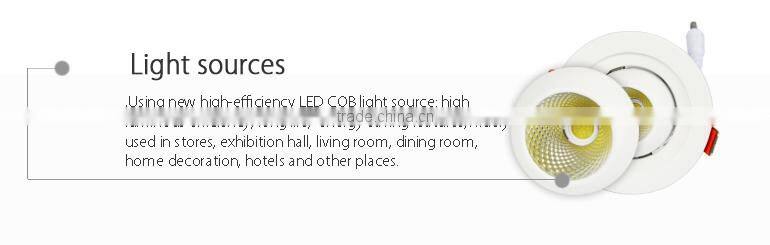 high-efficiency LED COB 9w led light jewellery shop spot light