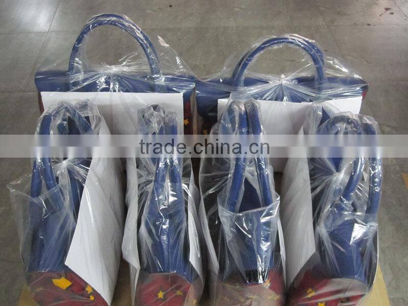 2015 High Quality African Wax Ankara Fabric Lady Handbags