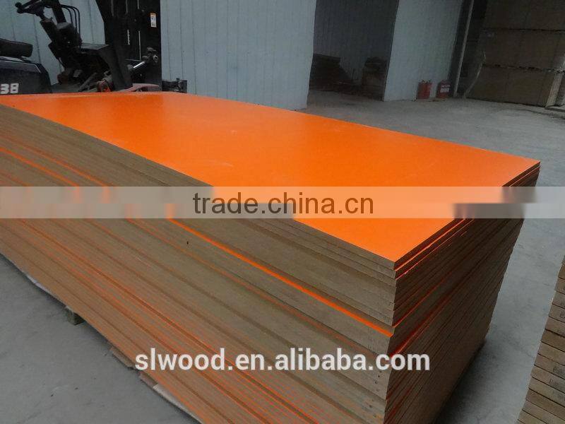1220*2440mm melamine laminated MDF with E1 grade