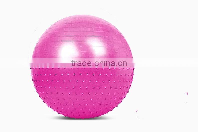 wholesale sale non-standard yoga ball with various color and size and cutomized logo