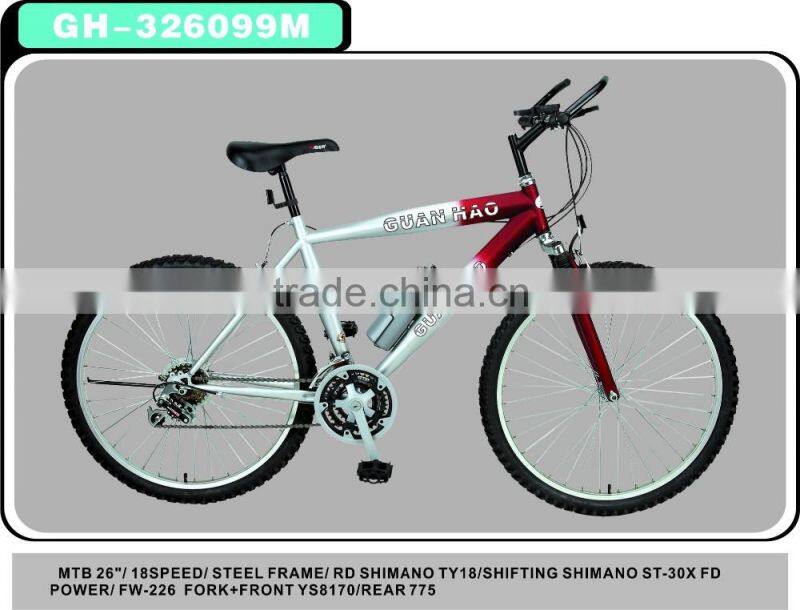 2016 Aluminum alloy mountain bike/bicycle/cycling/bicicleta with 18/ 21 speed wholesale manufacturer in China
