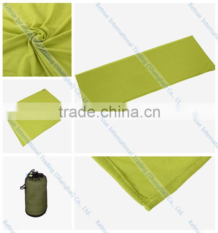 Portable Greenyellow Nylon Tropic Hiking Sleeping Bag
