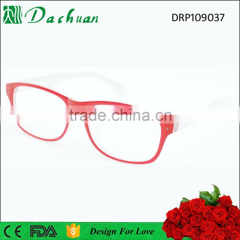 Simple design fashion outdoor reading glasses with demo lens