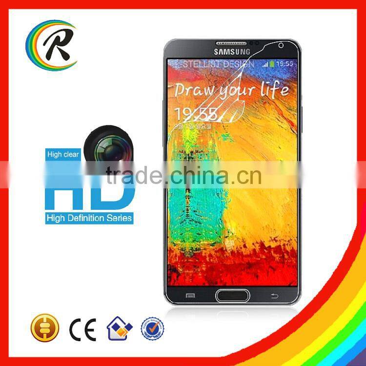 easy fit ultra clear protector for samsung galaxy Note 3 cell phone protector
