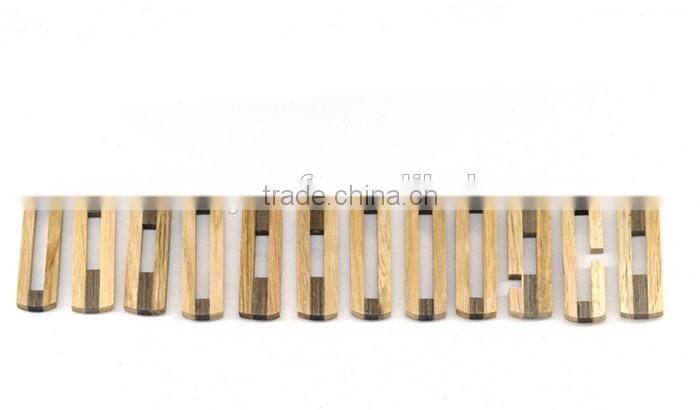 wholesale new design IQ challenging wood brain teaser toy