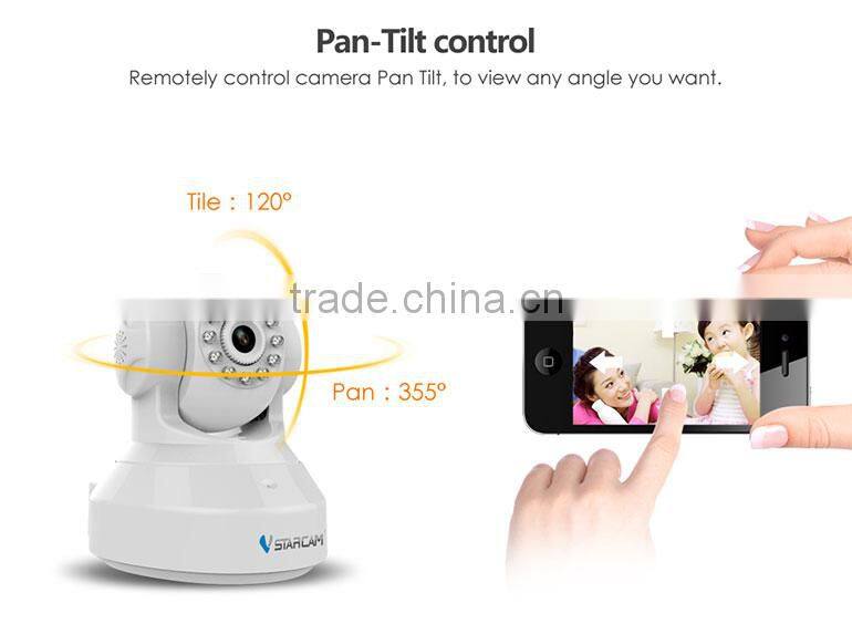 VStarcam easy setup 960P resolution 1.3MP IR cut pan tilt two way audio ip camera 1.3