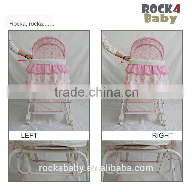 Rock a Baby Baby Cradle Baby Bassinet with rocker
