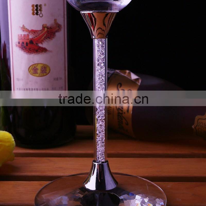 Indoor/ Outdoor Crystal Stemware Cocktail Glasses Decorate Margarita Glass