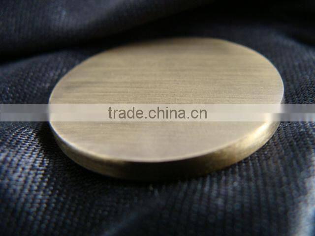 High quality blank metal coin