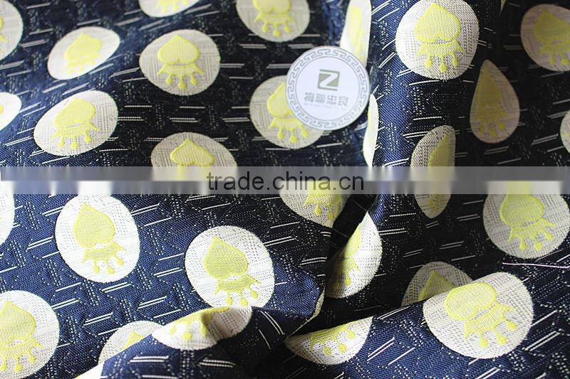 Crisp stiffness thick jacquard dress fabric, jacquard suit fabric, jacquard fashion fabric