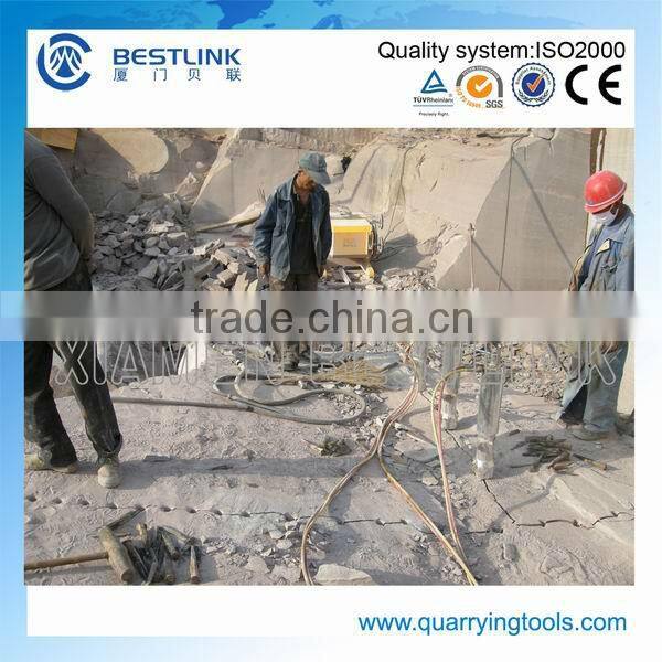 Pneumatic driven hydraulic concrete&rock splitter