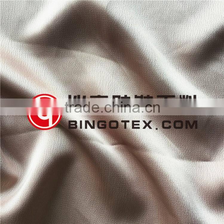 50D viscose shiny crepe chiffon fabric for garment