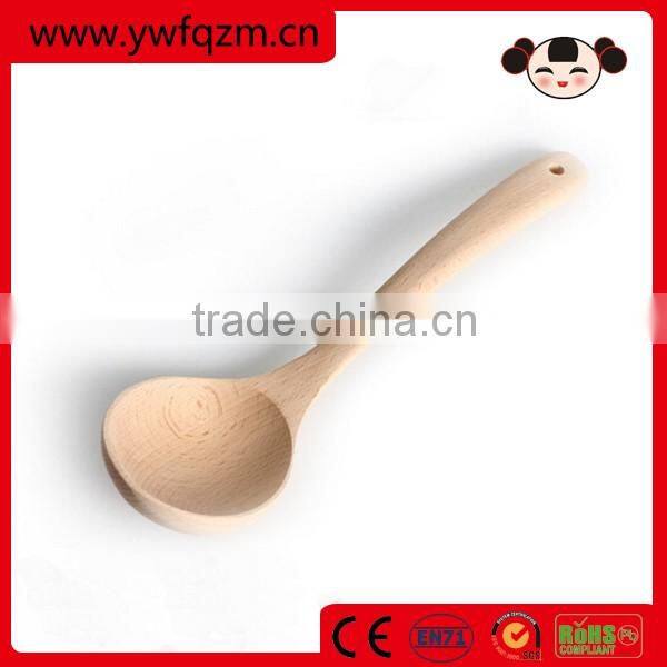 personalized wooden soup noodle spoon