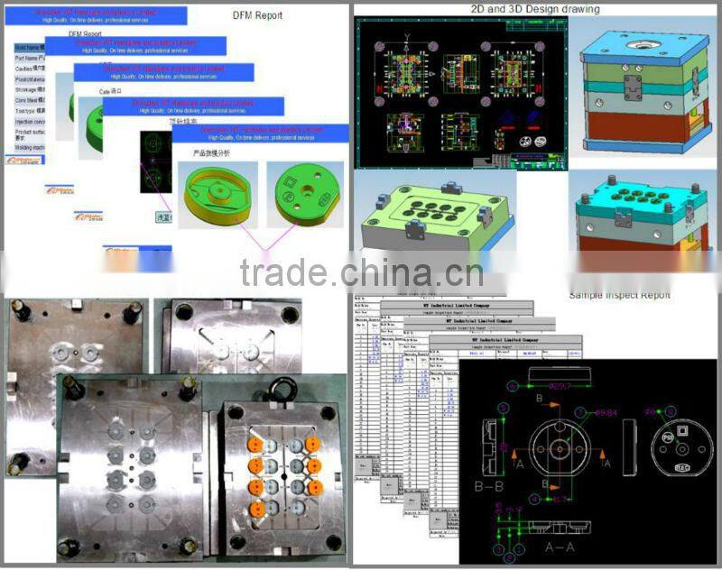 Custom precision plastic inject mold