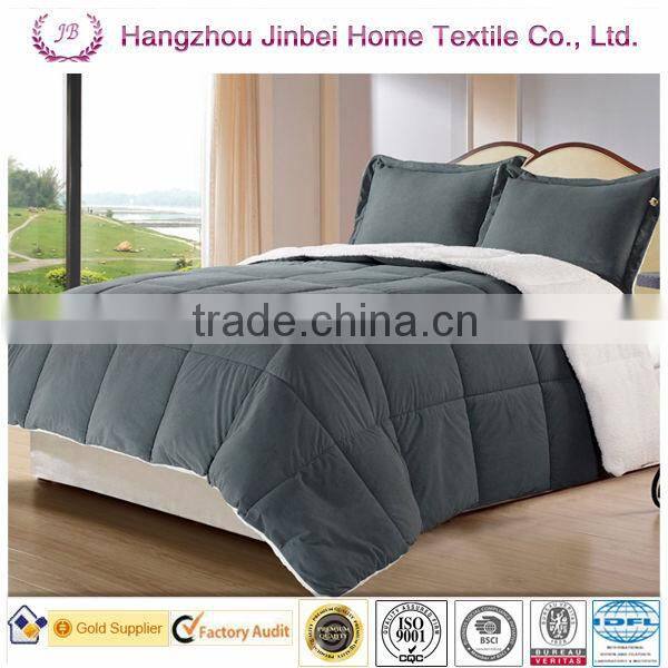 Microfiber Comforter Set/Sherpa Comforter set/Lamb Comforter set/Fleece Comforter set
