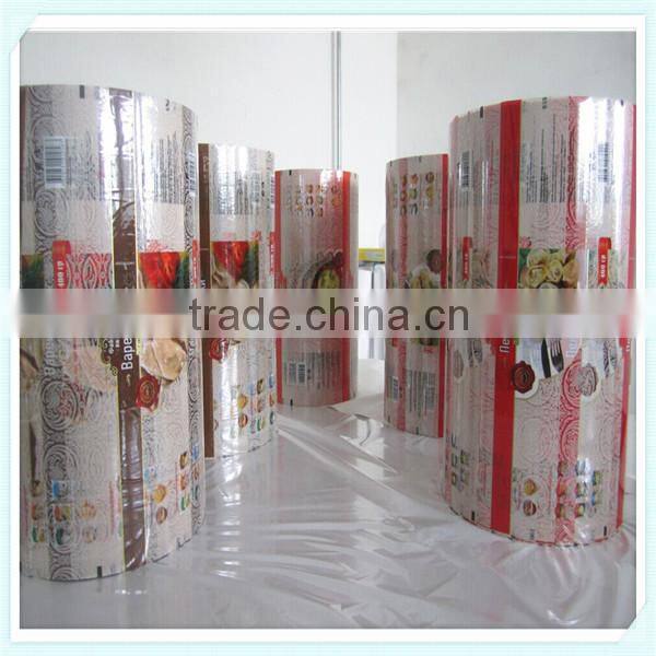 Food grade OEM Sachet Food Packaging Plastic Roll Film PET/OPP/PA/AL/PE/CPP Lamination Food Packaging Film