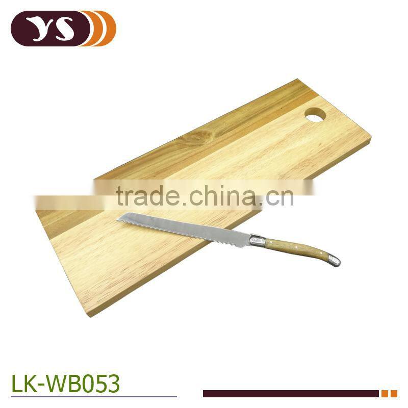 bread board and bread knife set
