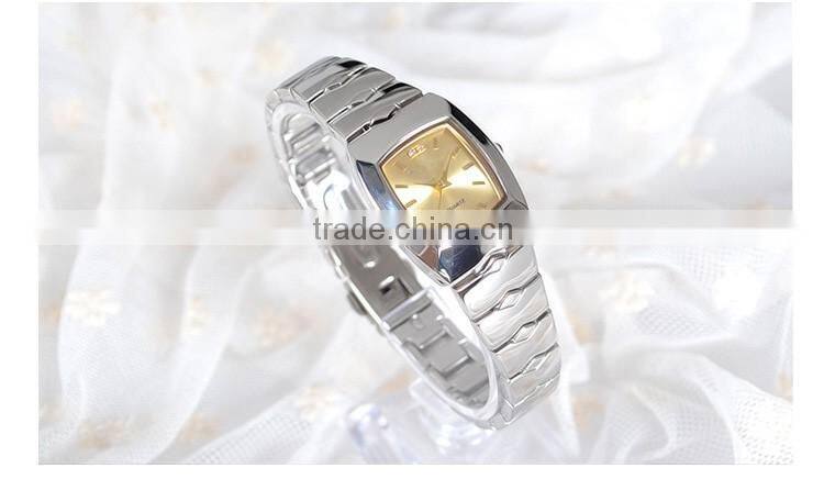 High bright diamond metal band rose / gold silver color fashion avon quartz lady watches Jewelry clasp wrist watch