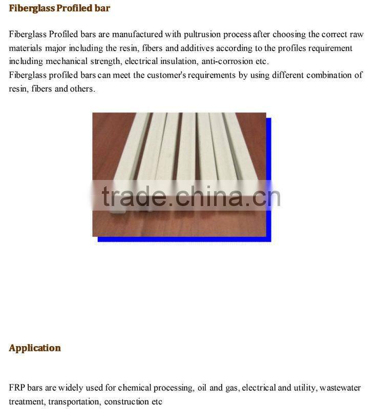 Fiberglass Profiled bar
