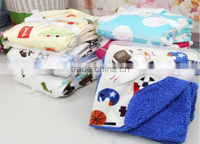 Super soft baby knitted Cotton Blanket