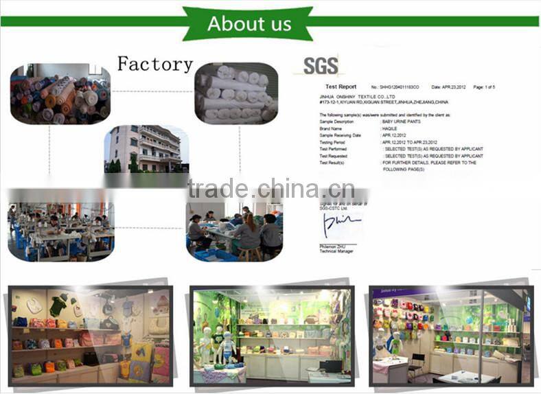 Reusable and Washable Eco-friendly Baby Cloth Diapers