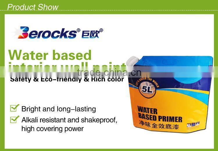 environmental washable interior wall paint for children room/interior wall emulsion paint