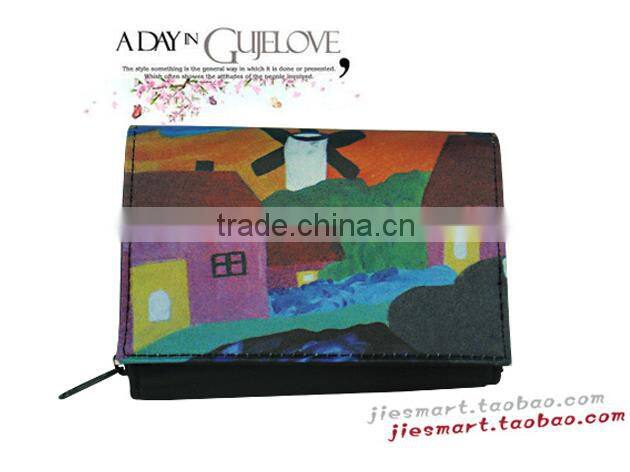 JSMART short wallet pocket wallet folded wallet custom souvenirs giftware