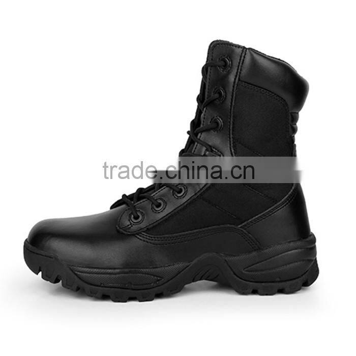 In Stock Factory hot selling Real Leather Army Boots, Unisex Protective bootsSA-8314