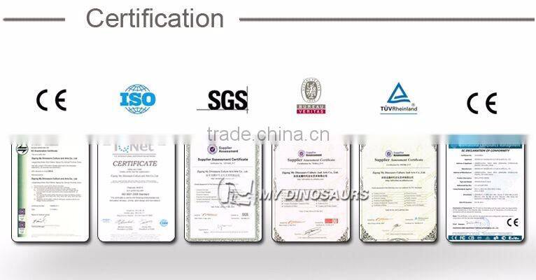 MY Dino-S09 Life size jurassic park simulation mechanical dinosaur