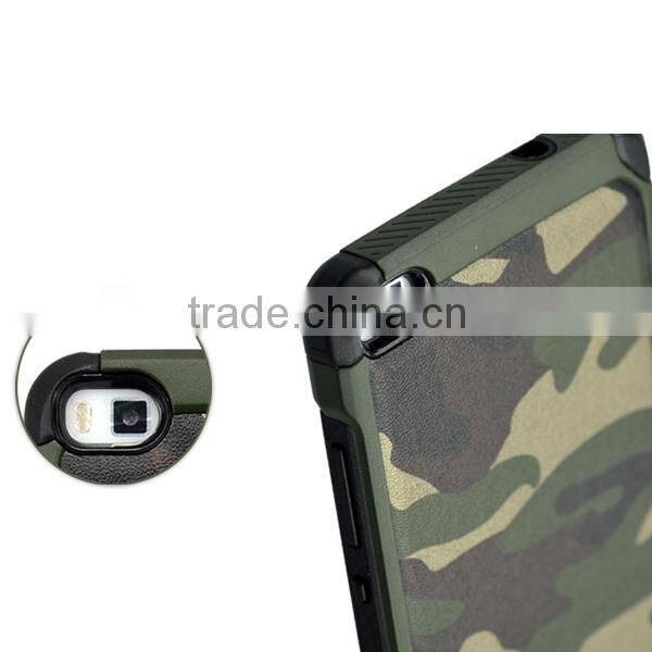 High Impact Camouflage Tree Skin 3 in 1 Hybrid Shockproof defender cover cases for Huawei P8