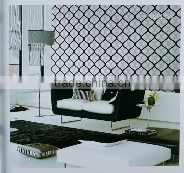 Chinese cheap Italy design 3d vinyl wallpaper for living room