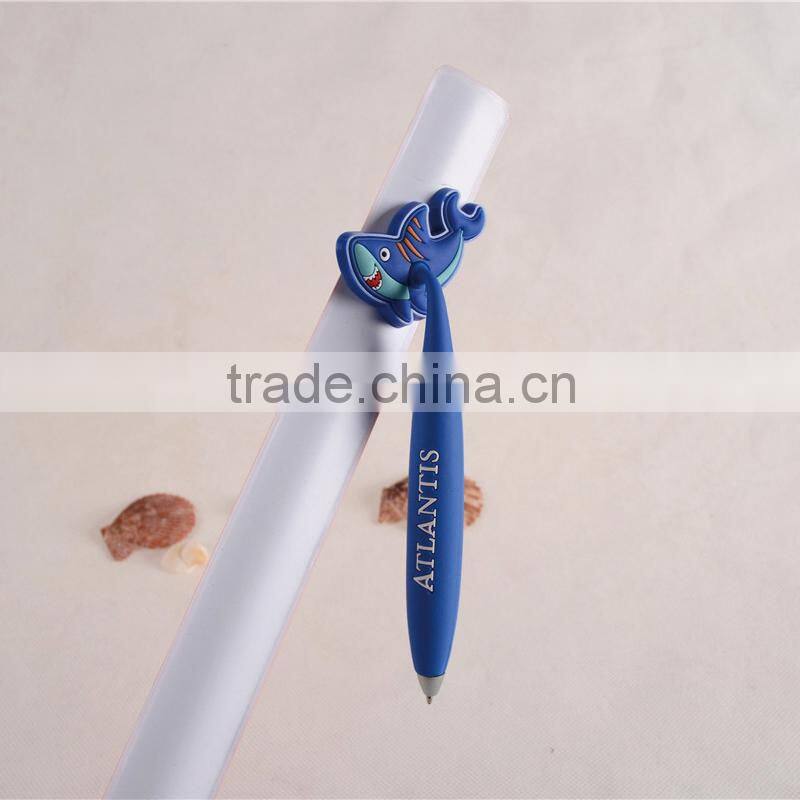 Promotional Soft PVC/Rubber Magnetic Hanging Pen