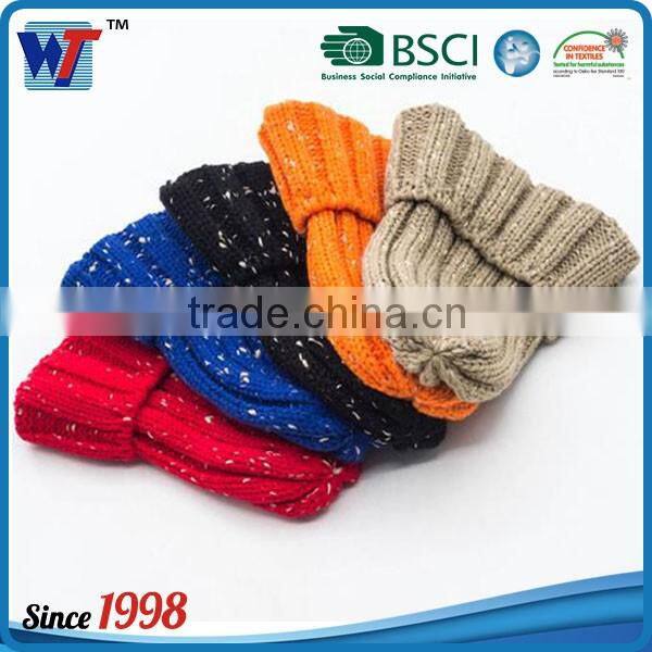 Winter Hooded Scarf Crochet Cap Knitting Girl Boy Baby Knitted Caps