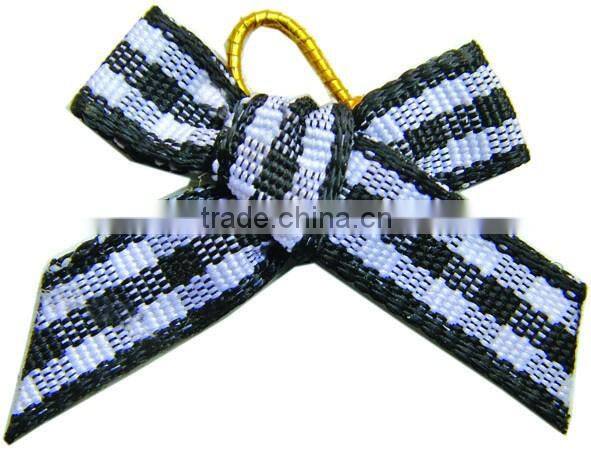 Elastic Satin Ribbon Bow for Perfume Pre Made Bows Perfume Packing Wedding Decor.