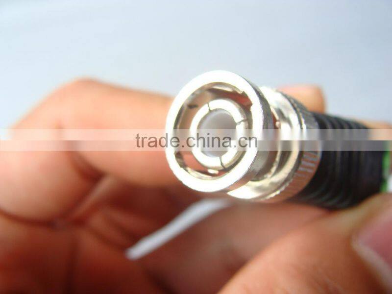 Coax CAT5 to CCTV Camera BNC Male Connector, BNC Connector Plug for CCTV Cable
