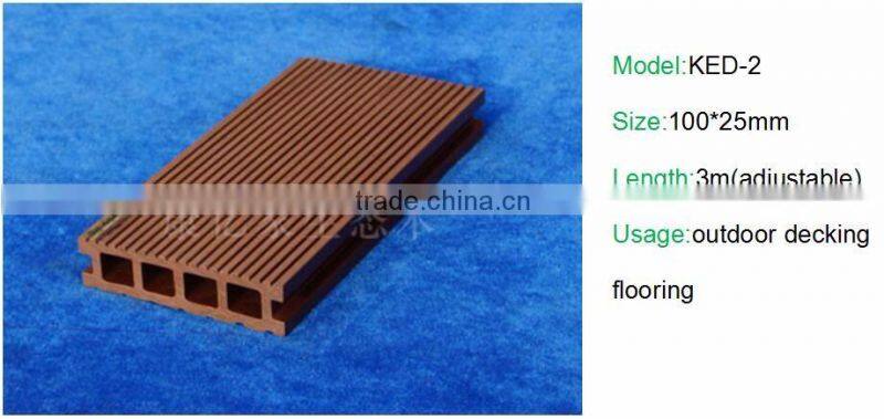 wood plastic composite Outdoor Decking Flooring