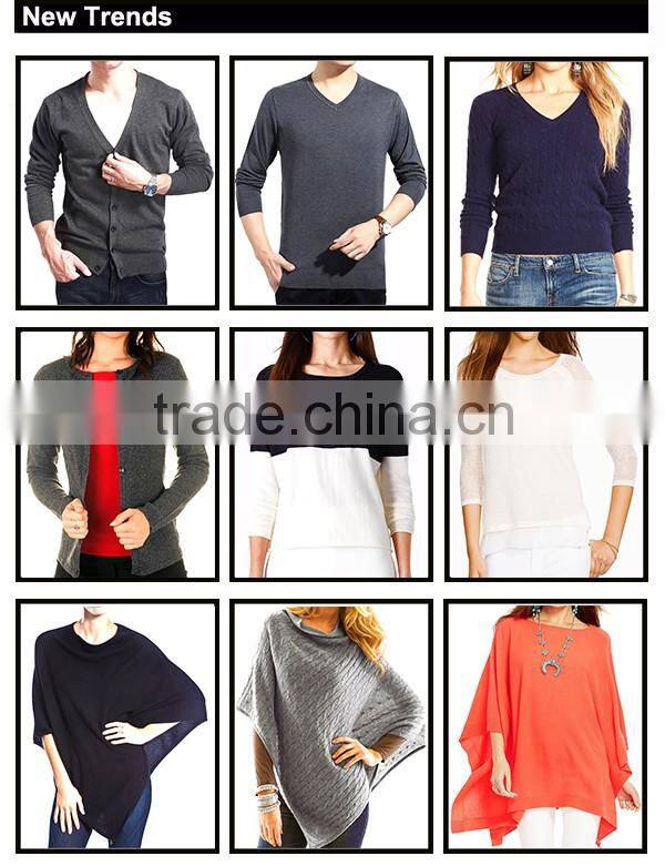 16FZCP04 cotton cashmere poncho 2016