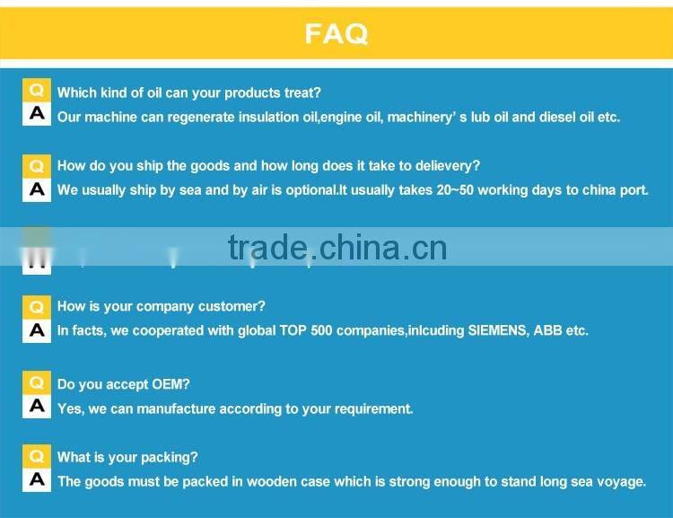 VFD-100 insulation oil purification machine