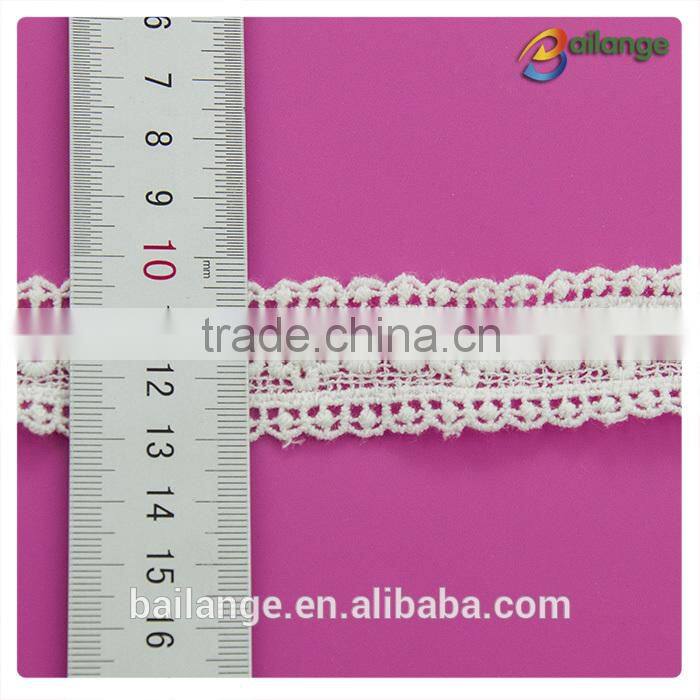2016 narrow austrian guipure lace trim for baby accessories