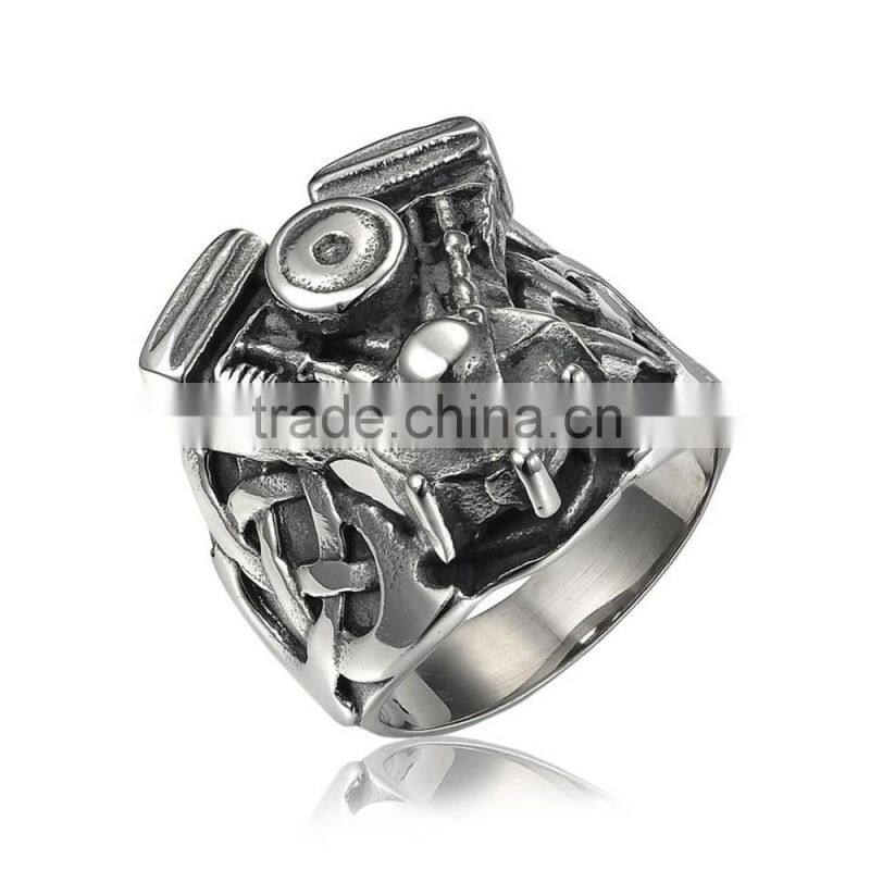 On stcok china factory curb link skull bracelets, stainless steel skull wrap link skull bracelets for men (SB-001)